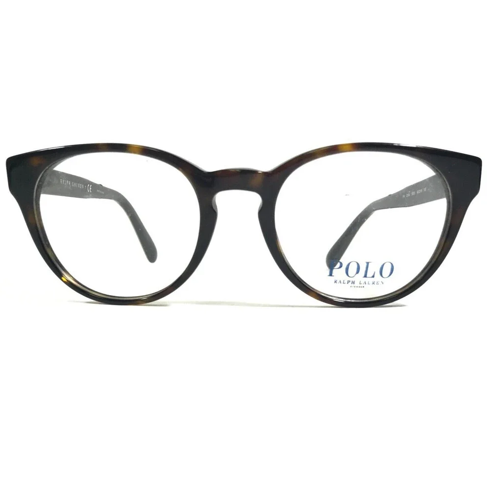 Polo Ralph Lauren Eyeglasses Frames PH2164 5003 Tortoise Round 49-19-145